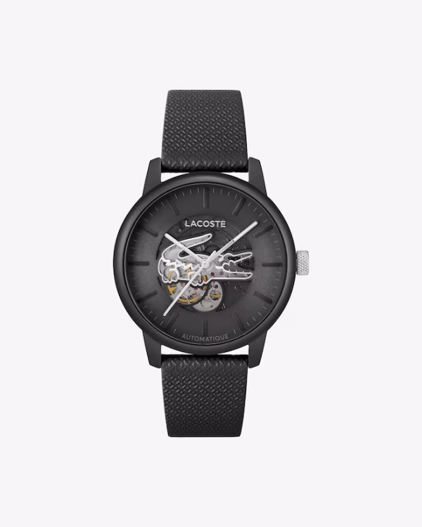 Orologio automatico in pelle Lacoste