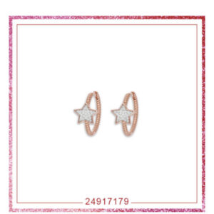 Orecchini a cerchietto Falling Star